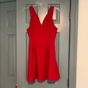 BCBGeneration Vivid Red Sleeveless Mini Dress